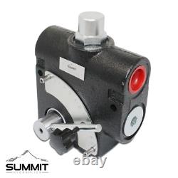 Hydraulic Adjustable Variable Flow Control Valve with Relief, 0-30 GPM, 3/4 NPT