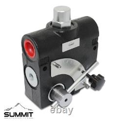 Hydraulic Adjustable Variable Flow Control Valve with Relief, 0-30 GPM, 3/4 NPT