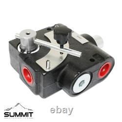 Hydraulic Adjustable Variable Flow Control Valve with Relief, 0-30 GPM, 3/4 NPT