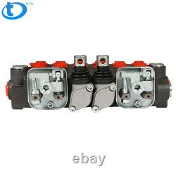 Hydraulic Backhoe Directional Control Valve with 2 Joysticks, 6 Spool, 11 GPM