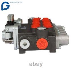 Hydraulic Backhoe Directional Control Valve with 2 Joysticks, 6 Spool, 11 GPM