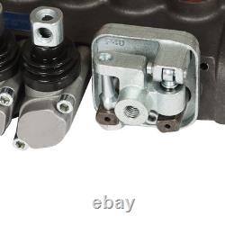 Hydraulic Backhoe Directional Control Valve with 2 Joysticks, 6 Spool, 11 GPM