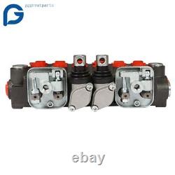 Hydraulic Backhoe Directional Control Valve with 2 Joysticks, 6 Spool, 11 GPM