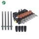 Hydraulic Backhoe Directional Control Valve with 2 Joysticks, 6 Spool, 11 GPM US