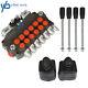 Hydraulic Backhoe Directional Control Valve with Joysticks/conversion 6Spool 21GPM