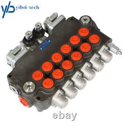 Hydraulic Backhoe Directional Control Valve with Joysticks/conversion 6Spool 21GPM