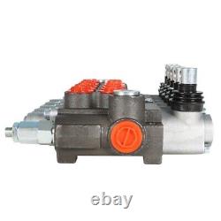 Hydraulic Control Spool Valve Directional 13 GPM Double Acting SAE Interface New