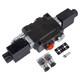 Hydraulic Control Valve 1 Spool Solenoid 12V DC Double Acting 13 GPM 3600 PSI