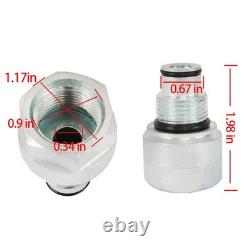 Hydraulic Control Valve 2 Spool 11GPM Double Acting with Conversion Plug