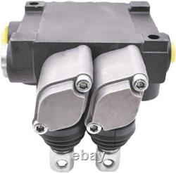 Hydraulic Control Valve, 2 Spool 11 GPM 3625 PSI SAE Ports, Double Acting Hyd