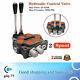 Hydraulic Control Valve 2 Spool 25GPM Hydraulic Valve fit Tractor Loader