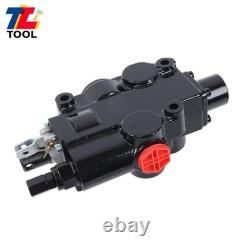 Hydraulic Control Valve 3000 PSI 30GPM 3/4NPT Single Spool RD512CA5A4B1