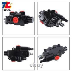 Hydraulic Control Valve 3000 PSI 30GPM 3/4NPT Single Spool RD512CA5A4B1