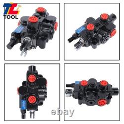 Hydraulic Control Valve 3000 PSI 30GPM 3/4NPT Single Spool RD512CA5A4B1