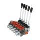 Hydraulic Control Valve, 5 Spool 13 GPM 3600 PSI SAE Ports, Double Acting Hyd