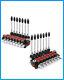 Hydraulic Control Valve 7 Spool 15 GPM Ports Adjustable Relief Lever 3600 PSI
