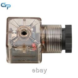 Hydraulic Control Valve Double Acting 13 GPM 3600 PSI 3 Spool Solenoid 12V DC