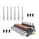 Hydraulic Control Valve Double Acting 13 GPM 3600 PSI SAE Ports 6 Spool
