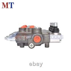 Hydraulic Control Valve Double Acting 21 GPM 3600PSI SAE Ports 4 Spool