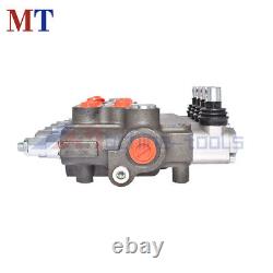 Hydraulic Control Valve Double Acting 21 GPM 3600 PSI SAE Ports 4 Spool