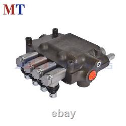 Hydraulic Control Valve Double Acting 21 GPM 3600 PSI SAE Ports 4 Spool