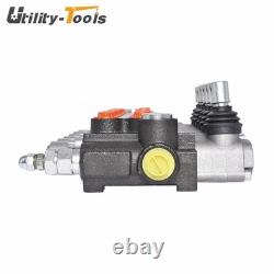 Hydraulic Control Valve Double Acting 3600 PSI SAE Ports 6 Spool 13 GPM