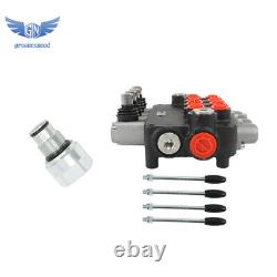 Hydraulic Control Valve Double Acting 4Spool 21GPM 3600PSI SAE withconversion plug