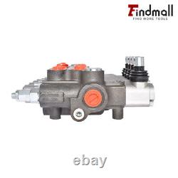 Hydraulic Control Valve Double Acting 4Spool 21GPM 3600PSI SAE withconversion plug