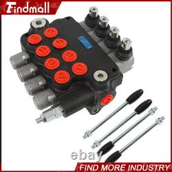 Hydraulic Control Valve Double Acting 4Spool 21GPM 3600PSI SAE withconversion plug