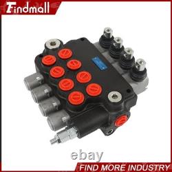 Hydraulic Control Valve Double Acting 4Spool 21GPM 3600PSI SAE withconversion plug