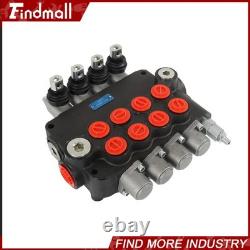 Hydraulic Control Valve Double Acting 4Spool 21GPM 3600PSI SAE withconversion plug