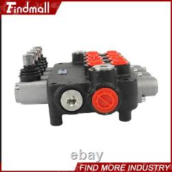 Hydraulic Control Valve Double Acting 4Spool 21GPM 3600PSI SAE withconversion plug