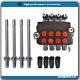 Hydraulic Control Valve Double Acting 4 Spool 21 GPM 3600 PSI SAE Ports