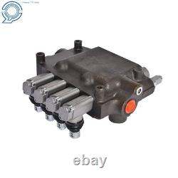 Hydraulic Control Valve Double Acting 4 Spool 21 GPM 3600 PSI SAE Ports