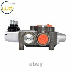 Hydraulic Control Valve Double Acting 4 Spool 21 GPM 3600 PSI SAE Ports