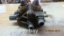Hydraulic Control Valve Double Spool No Handles