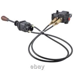 Hydraulic Control Valve Kit Cable Remote Control Valve Kit 2 Spool Valv 21GPM