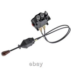 Hydraulic Control Valve Kit Cable Remote Control Valve Kit 2 Spool Valv 21GPM