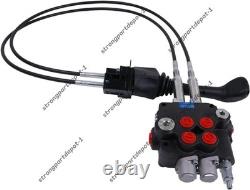 Hydraulic Control Valve Kit Cable Remote Control Valve Kit 80lpm/ 21gpm