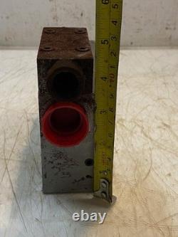 Hydraulic Control Valve Manifold Assembly Valve Block Unit 25mm Bore
