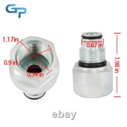 Hydraulic Control Valve Tractor BSPP 2 Spool 25GPM With Conversion Plug