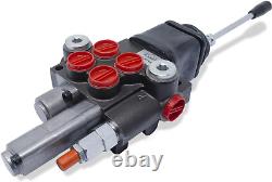 Hydraulic Control Valve Tractor Loader, Joystick, 2 Spool WithSingle Float 11 GPM
