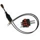 Hydraulic Control Valve with2 Spool Valve 80lpm/ 21gpm & 2 Cables Remote Joystick