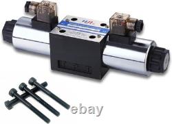 Hydraulic Directional Control Solenoid Valve 4DWJ6 D03 NG6 DC 12V Size-6 J-Spool