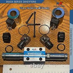 Hydraulic Directional Control Solenoid Valve 4WE6 D03 NG6 Size 6 AC 220v 220VAC