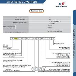 Hydraulic Directional Control Solenoid Valve 4WE6 D03 NG6 Size 6 AC 220v 220VAC