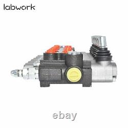 Hydraulic Directional Control Valve 11GPM Adjustable Relief Valve 6 Spool