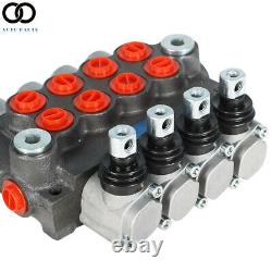 Hydraulic Directional Control Valve 11gpm, Double Acting Cylinder 4 Spool