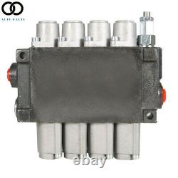 Hydraulic Directional Control Valve 11gpm, Double Acting Cylinder 4 Spool