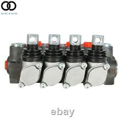 Hydraulic Directional Control Valve 11gpm, Double Acting Cylinder 4 Spool